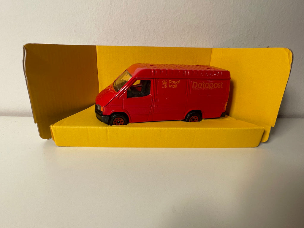 Roter Ford Transit Van - Data Post Postwagen - CORGI