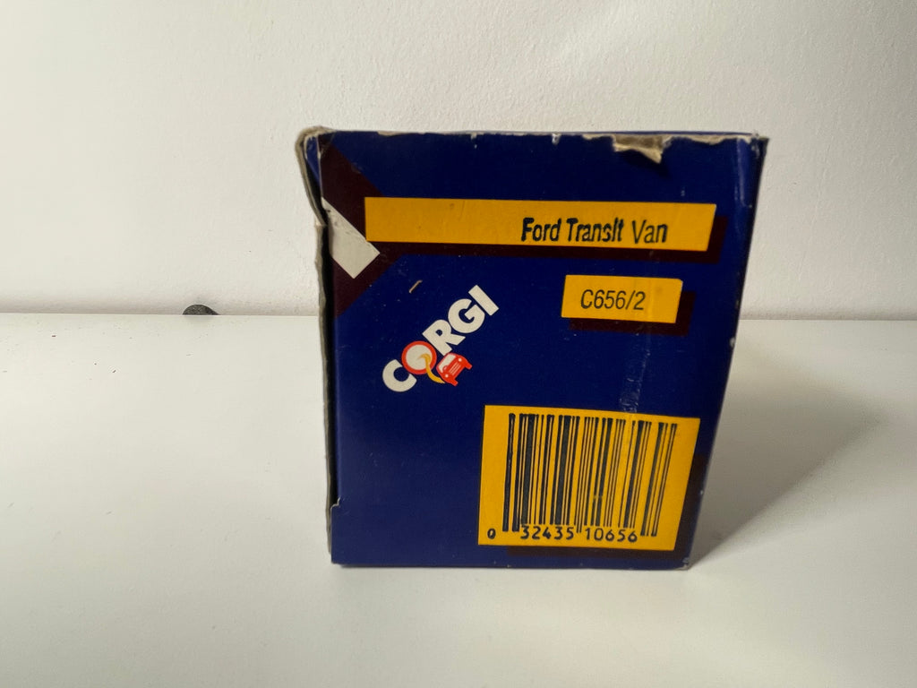 Roter Ford Transit Van - Data Post Postwagen - CORGI