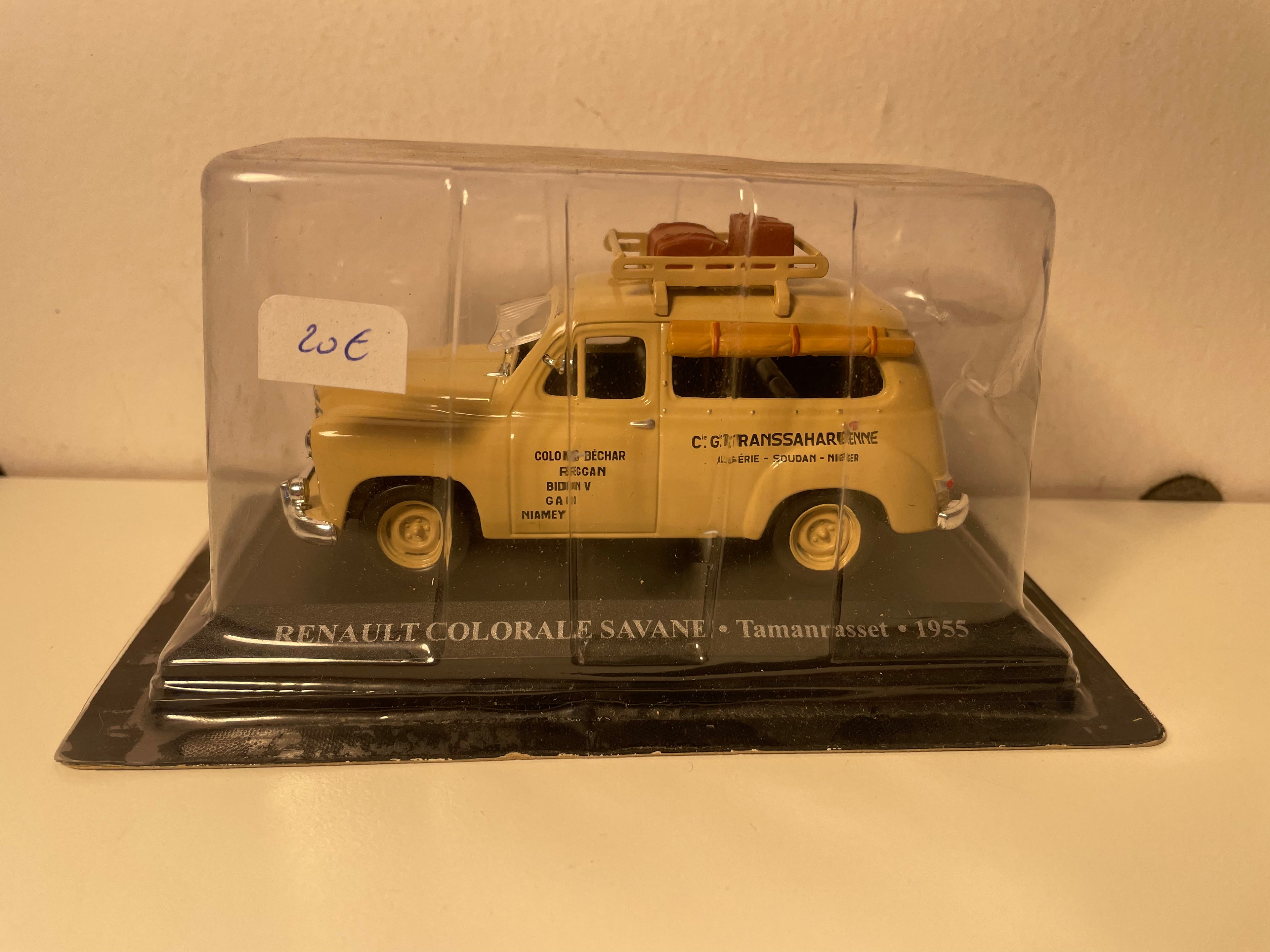 Renault colorale savane marron de 1955 - Tamanrasset (sous blister)