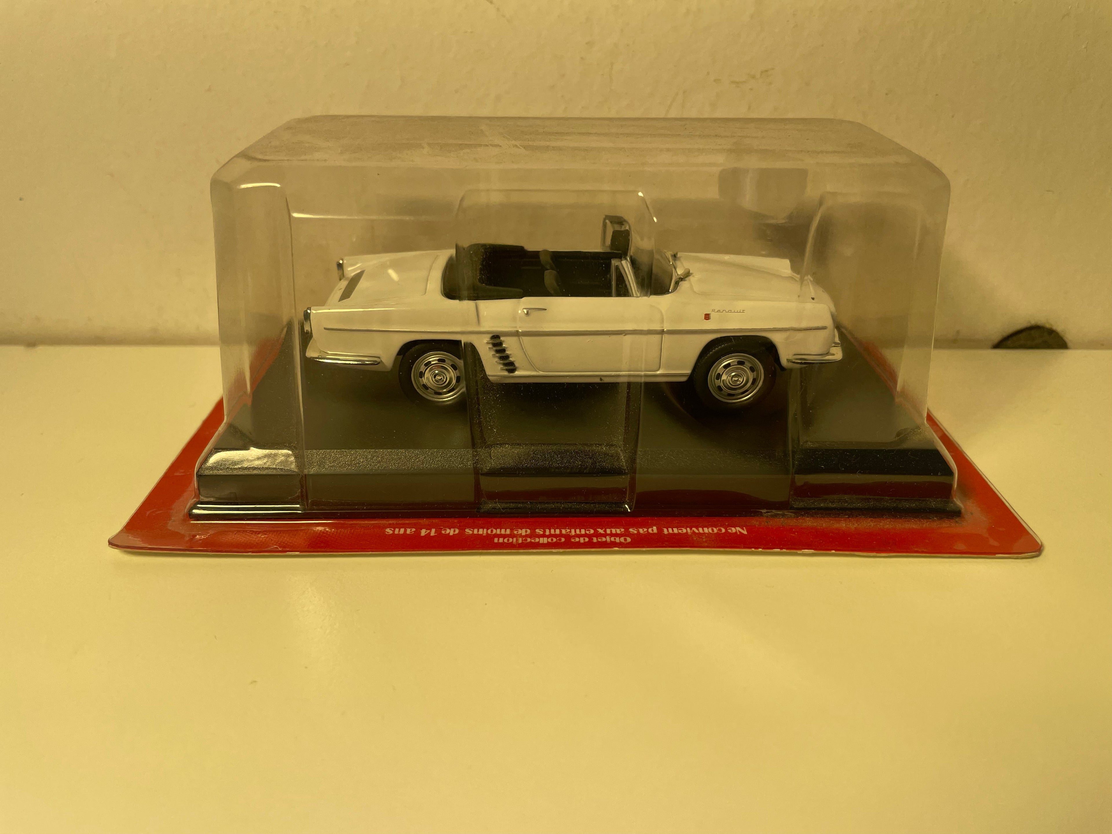 1962 wäisse Renault Floride Cabriolet