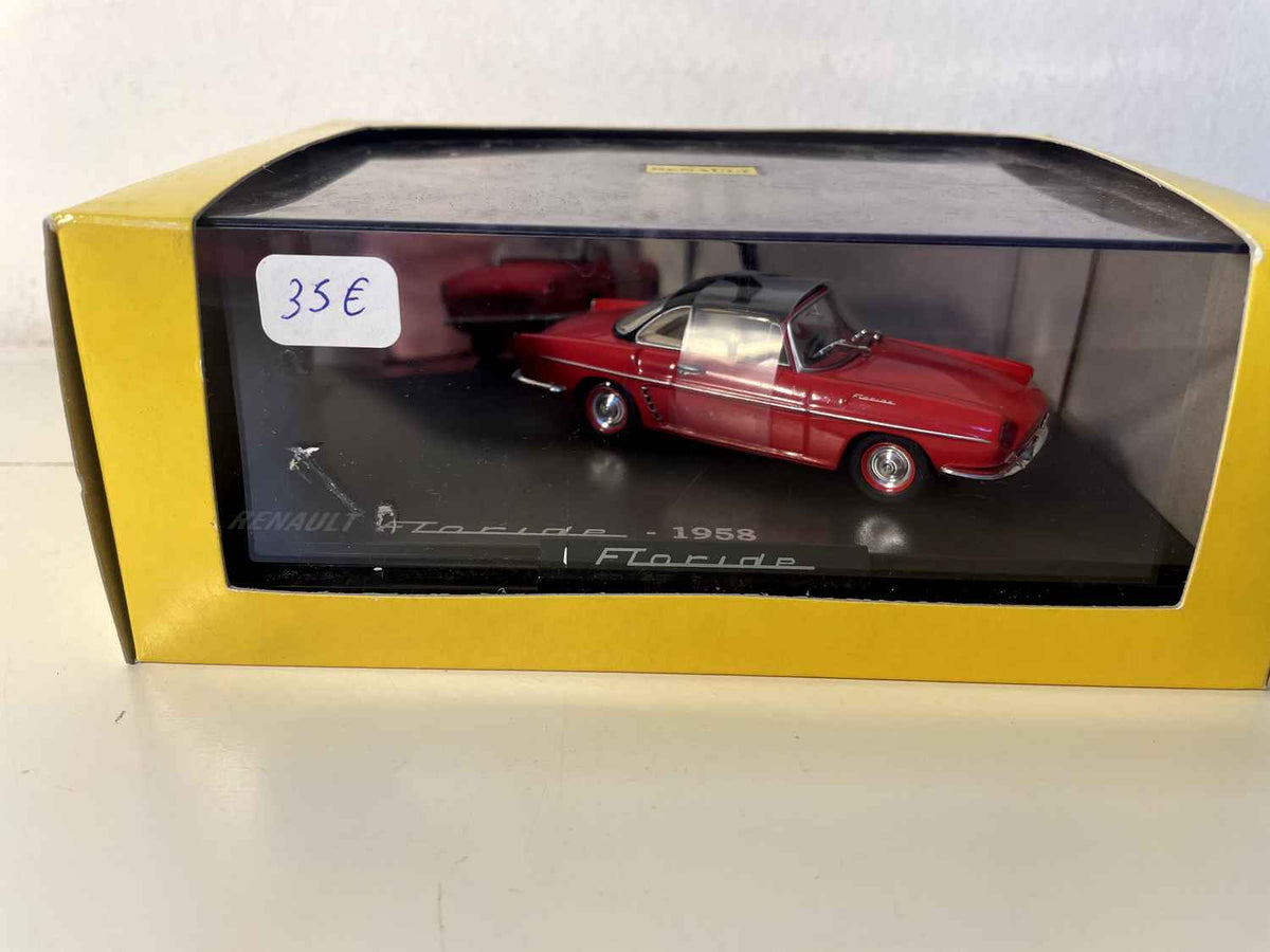 1958 roude Renault Floride (rechteckeg Boxset)