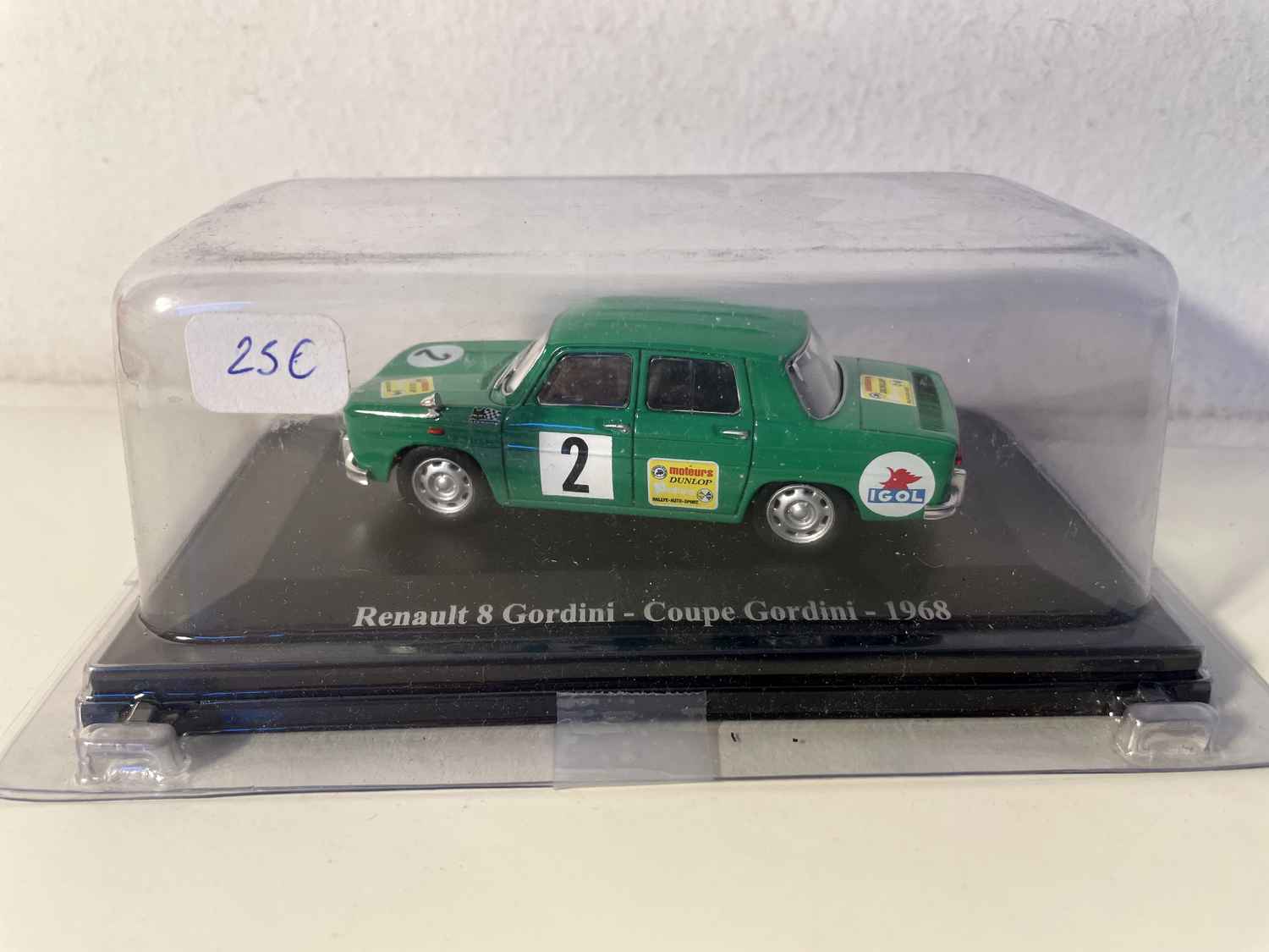 Renault 8 Gordini grén Nummer 2 - Coupe Gordini 1968