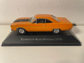 Plymouth Road Runner arancione e nera del 1970