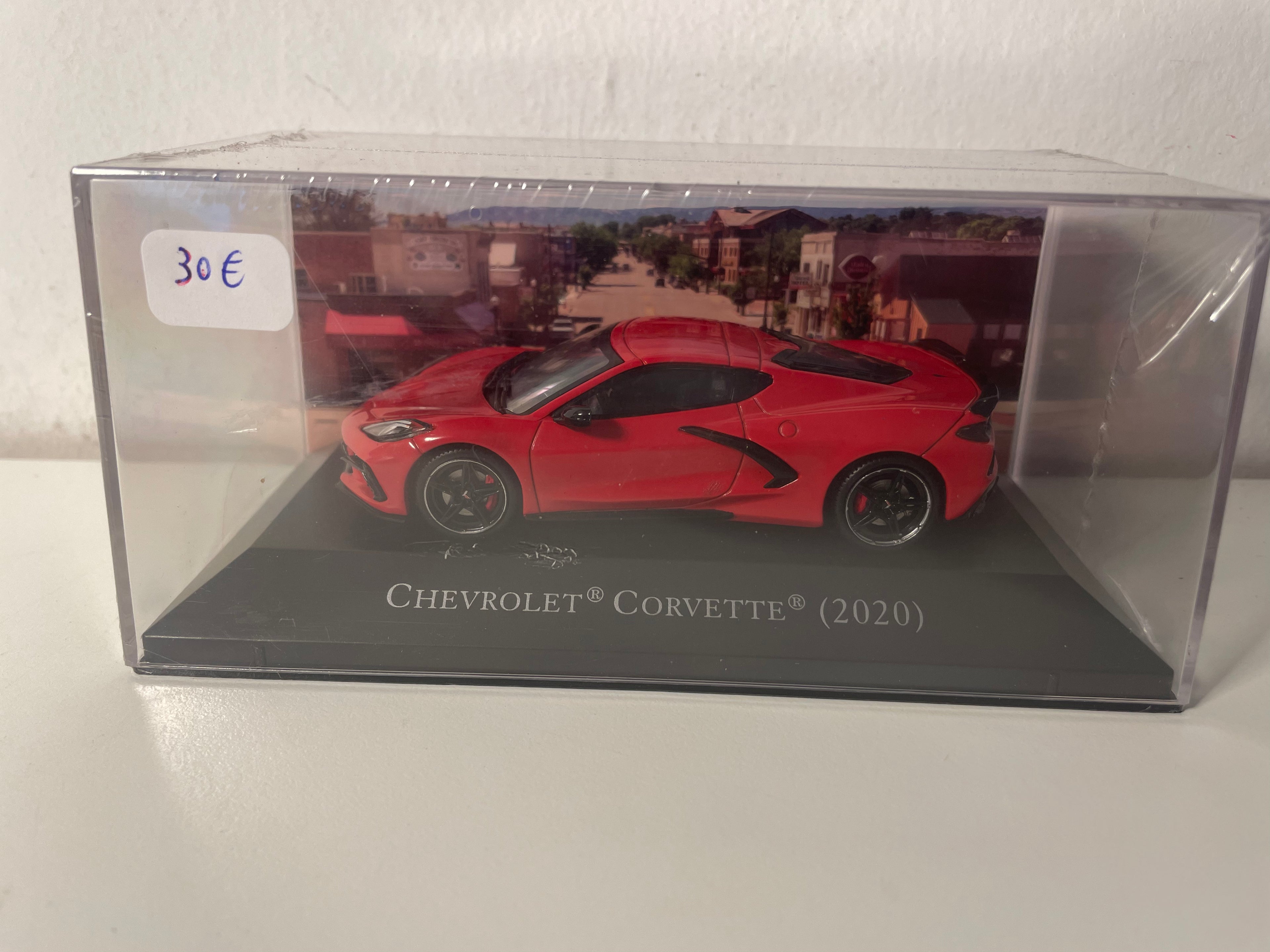 Chevrolet Corvette roja 2020