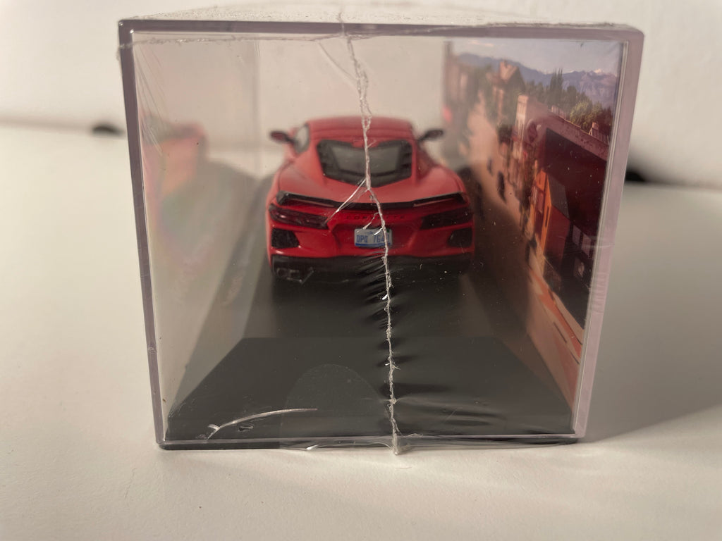 Chevrolet Corvette roja 2020