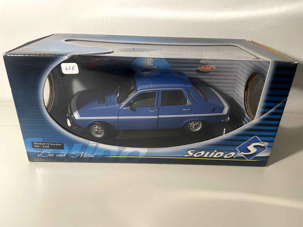 Renault 12 Gordini blo SOLIDO Referenz 8188 (Moossstaf 1:18)