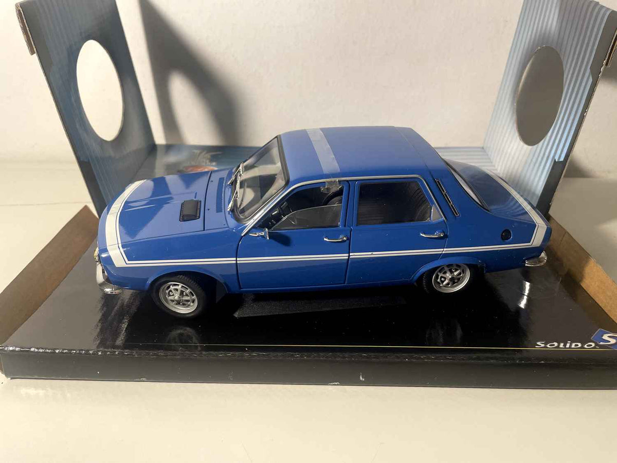 Renault 12 Gordini blo SOLIDO Referenz 8188 (Moossstaf 1:18)