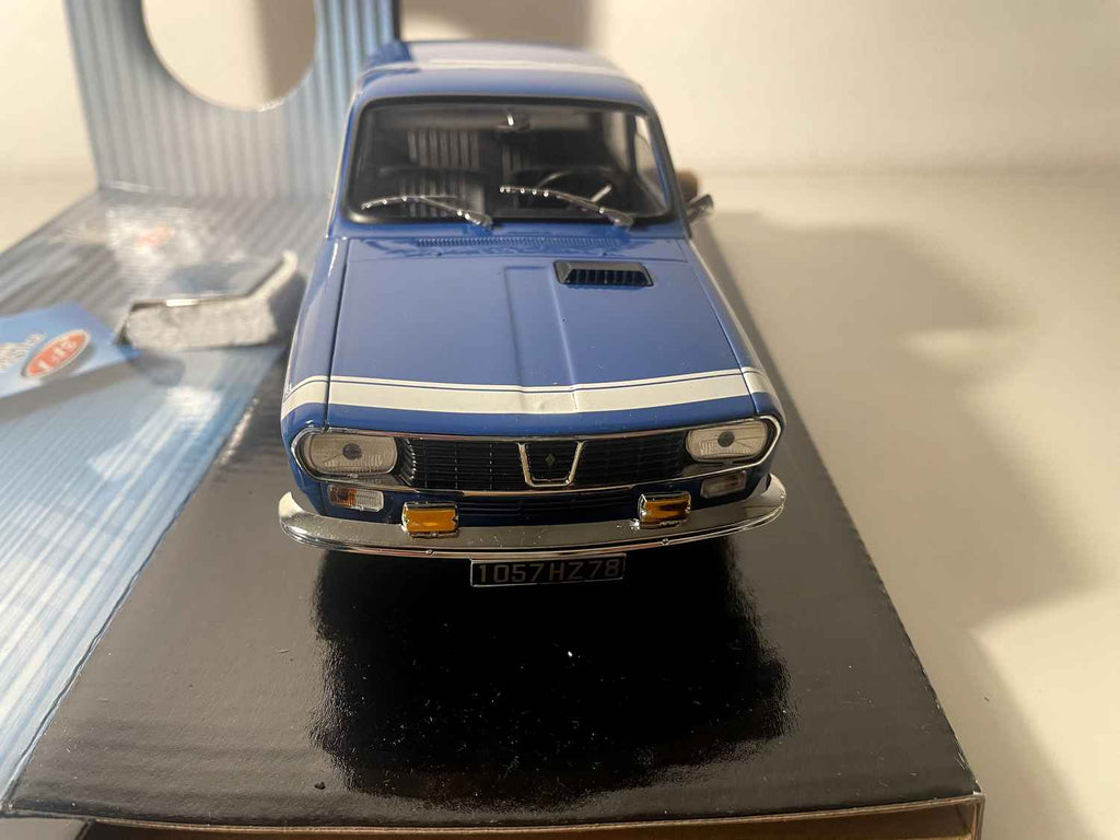 Renault 12 Gordini blo SOLIDO Referenz 8188 (Moossstaf 1:18)