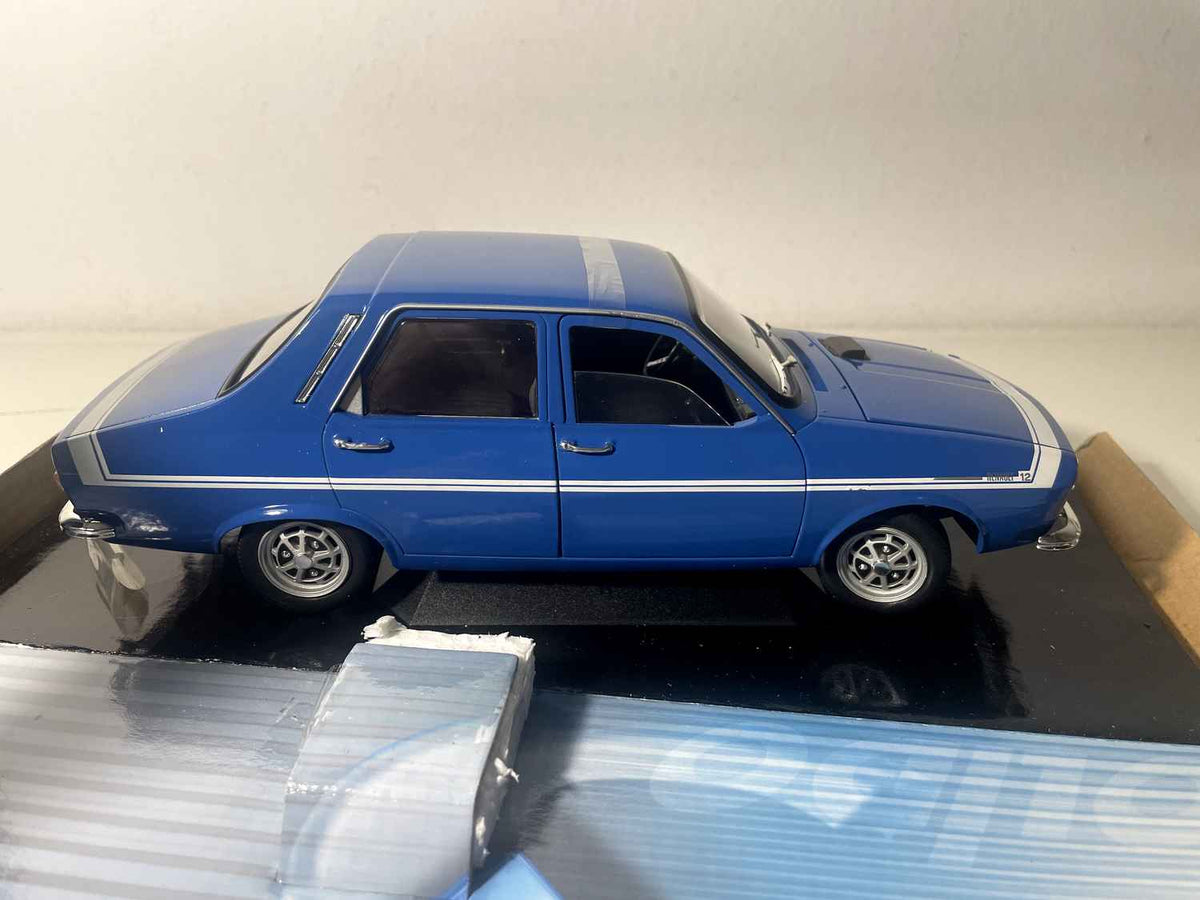 Renault 12 Gordini blo SOLIDO Referenz 8188 (Moossstaf 1:18)