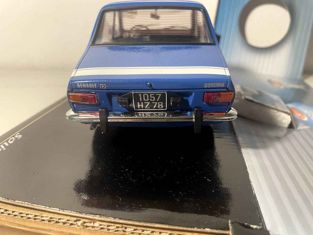 Renault 12 Gordini blo SOLIDO Referenz 8188 (Moossstaf 1:18)