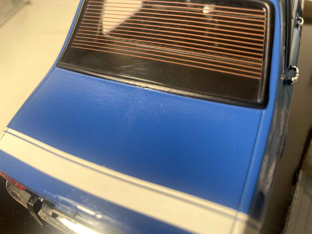 Renault 12 Gordini blo SOLIDO Referenz 8188 (Moossstaf 1:18)