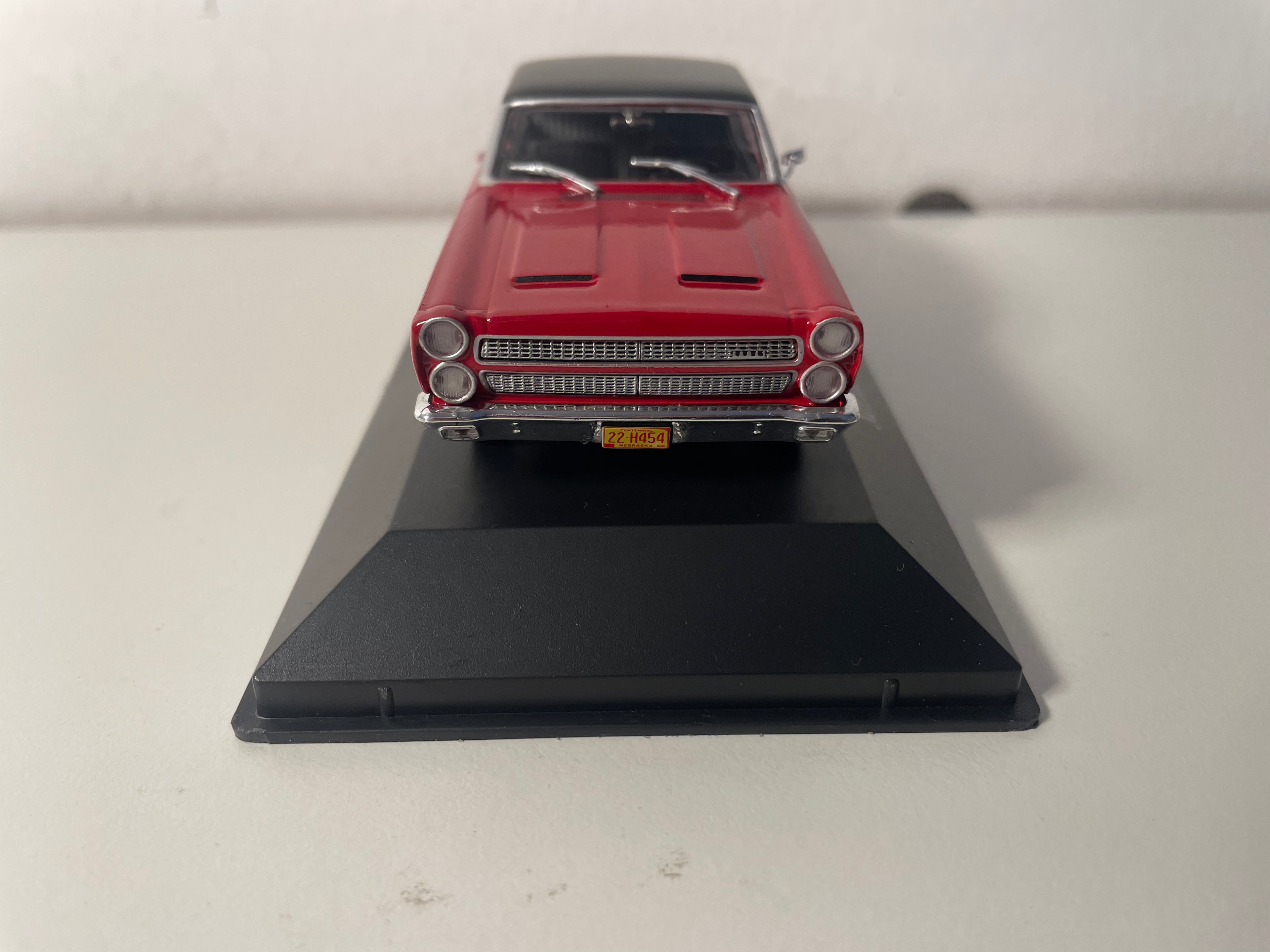 1966 Mercury Cyclone Red with Black Roof (American Car)