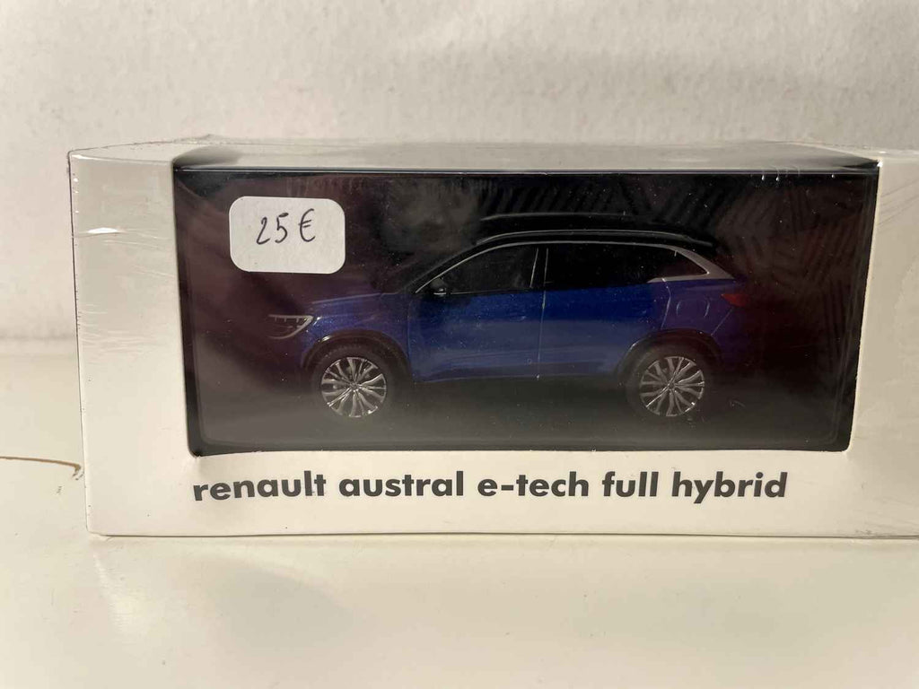 Renault Austral e-tech full hybrid bleue - Solido