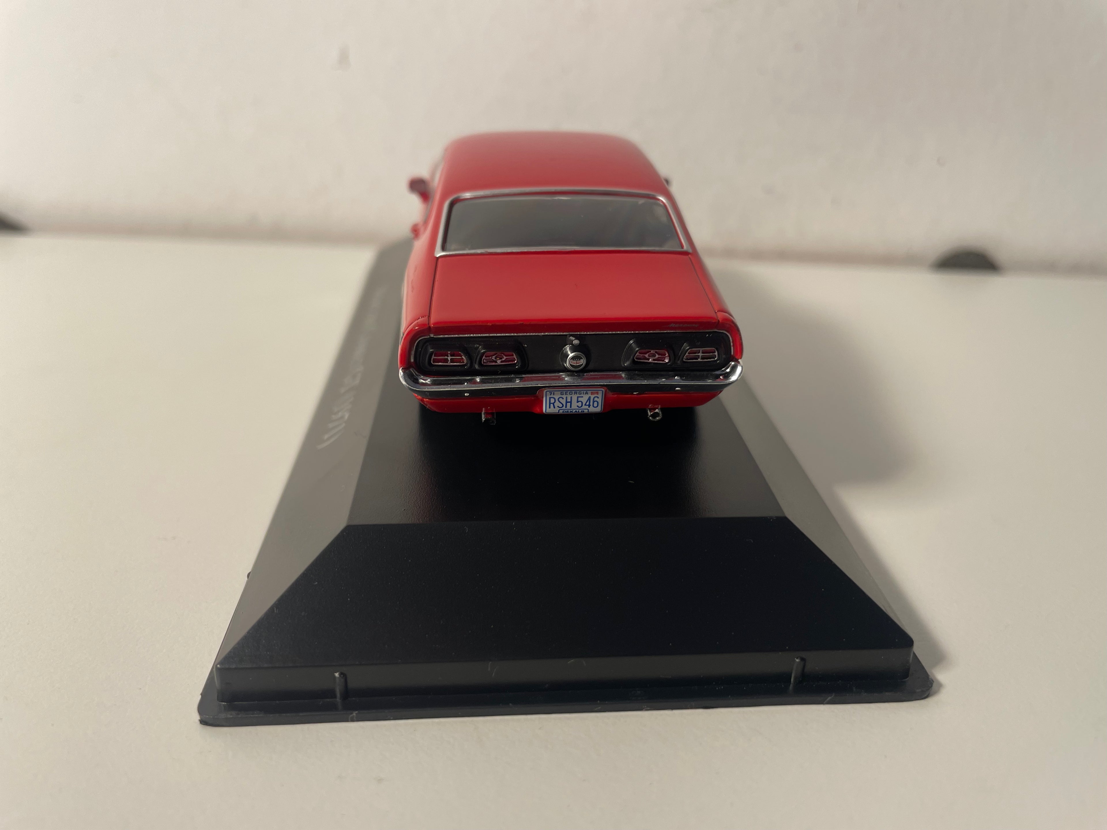 Mercury Comet GT rojo de 1971 (auto americano)