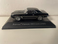 Pontiac Firebird 400 coupé noire de 1969 (voiture américaine)