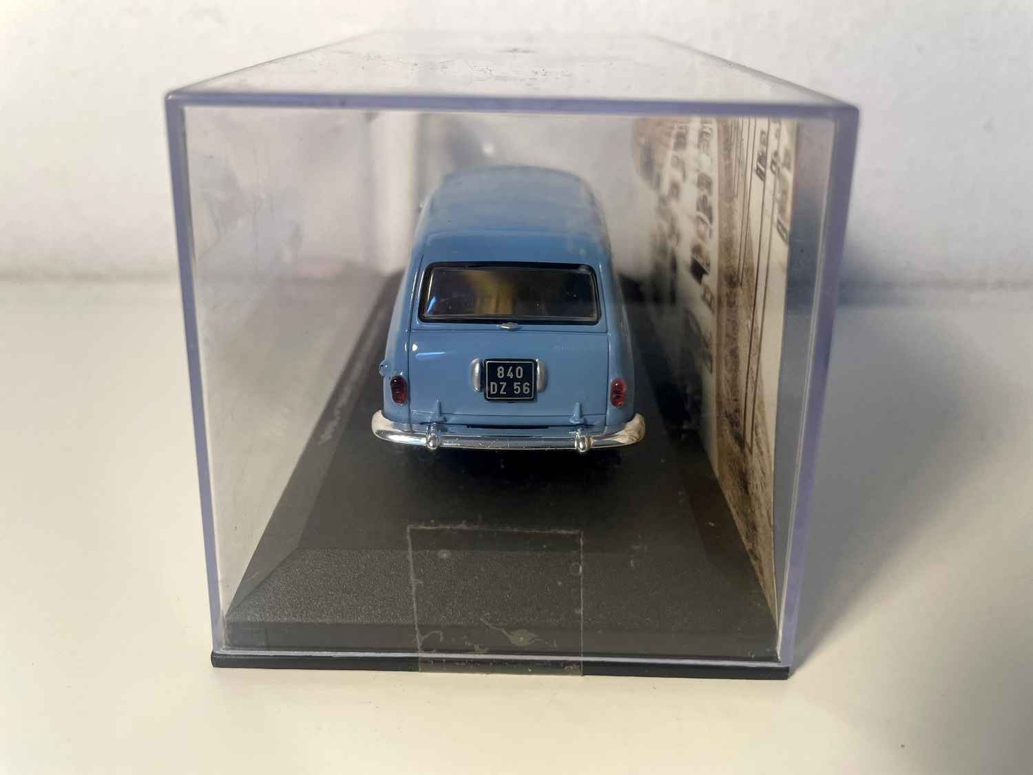 SIMCA Aronde Châtelaine azul de 1961