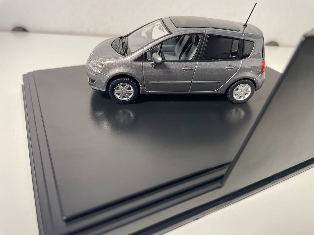 Renault Modus cinza (cinza Cassiopée) - NOREV - conjunto de caixa retangular (caixa n.º 11)