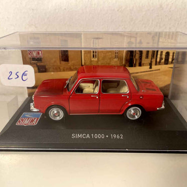 Simca 1000 rouge de 1962