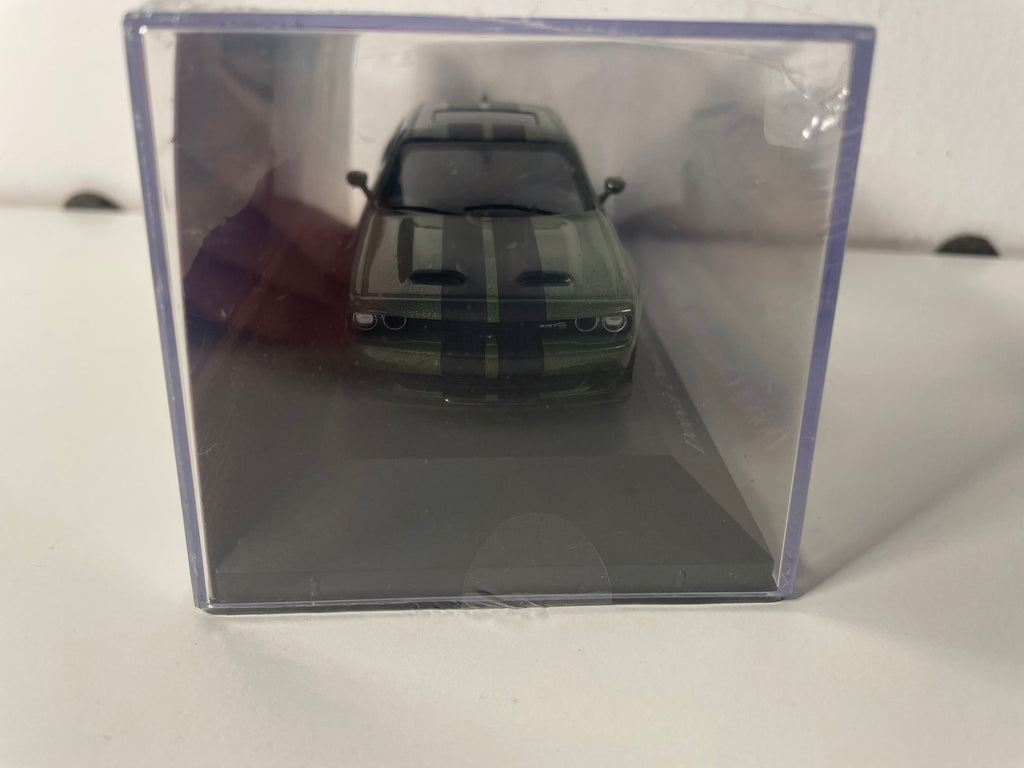 2020 Dark Green and Black Dodge Challenger SRT Hellcat (American Car)