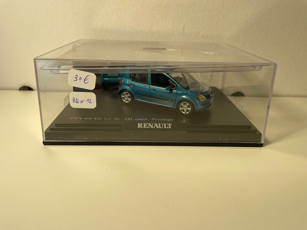 Renault Modus 1,5l dCi Privilège grün/blau (minzblau) - NOREV - rechteckiges Boxset (Box N°12)