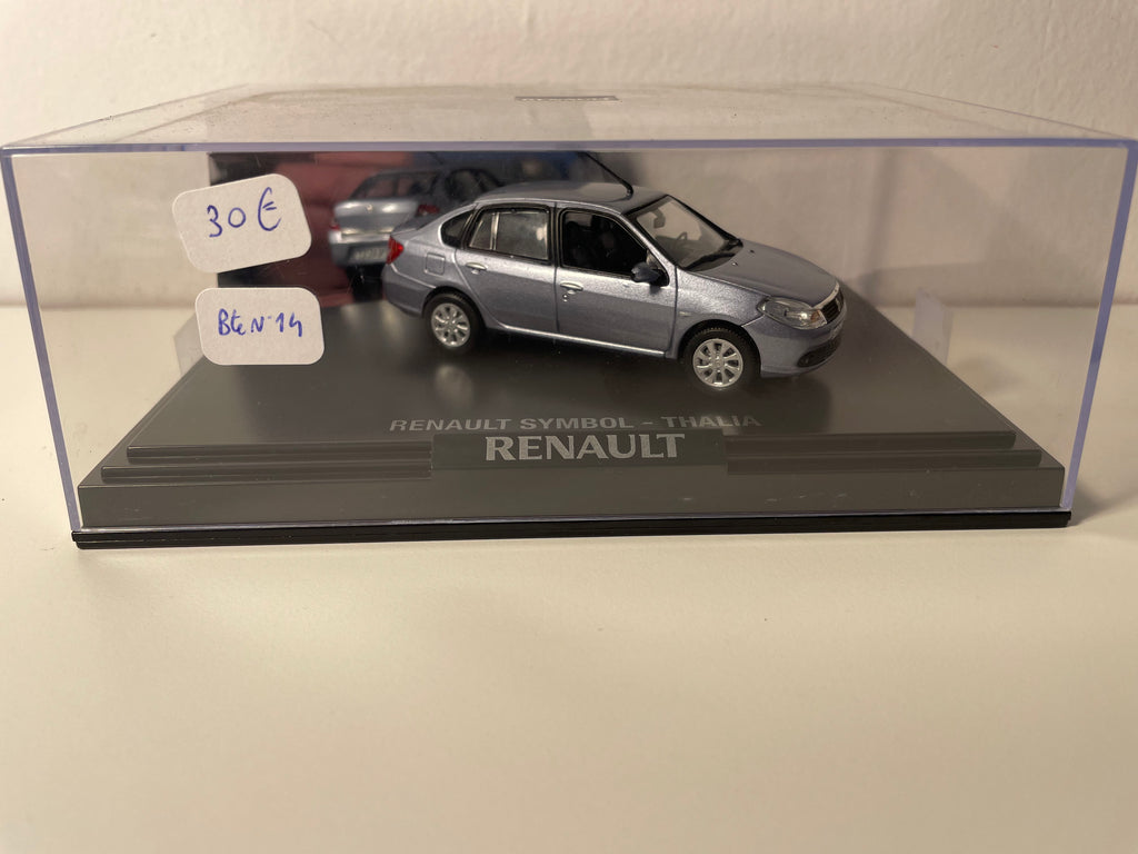 Renault Symbol - Thalia blue (foam blue) - NOREV - rectangular box set (box No. 14)