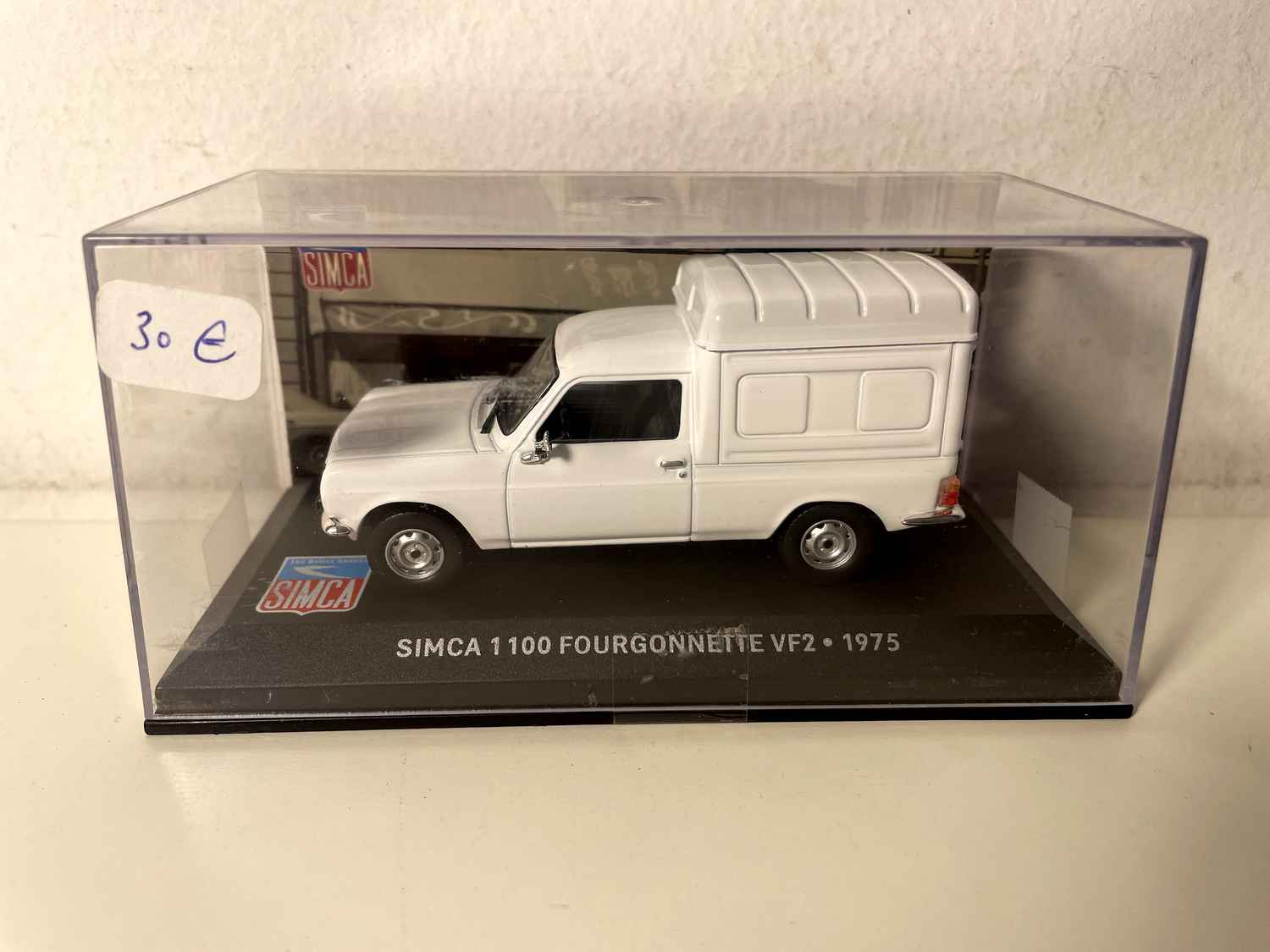 Simca 1100 VF2 white van from 1975 – 1/43 scale model car | Buy a ...