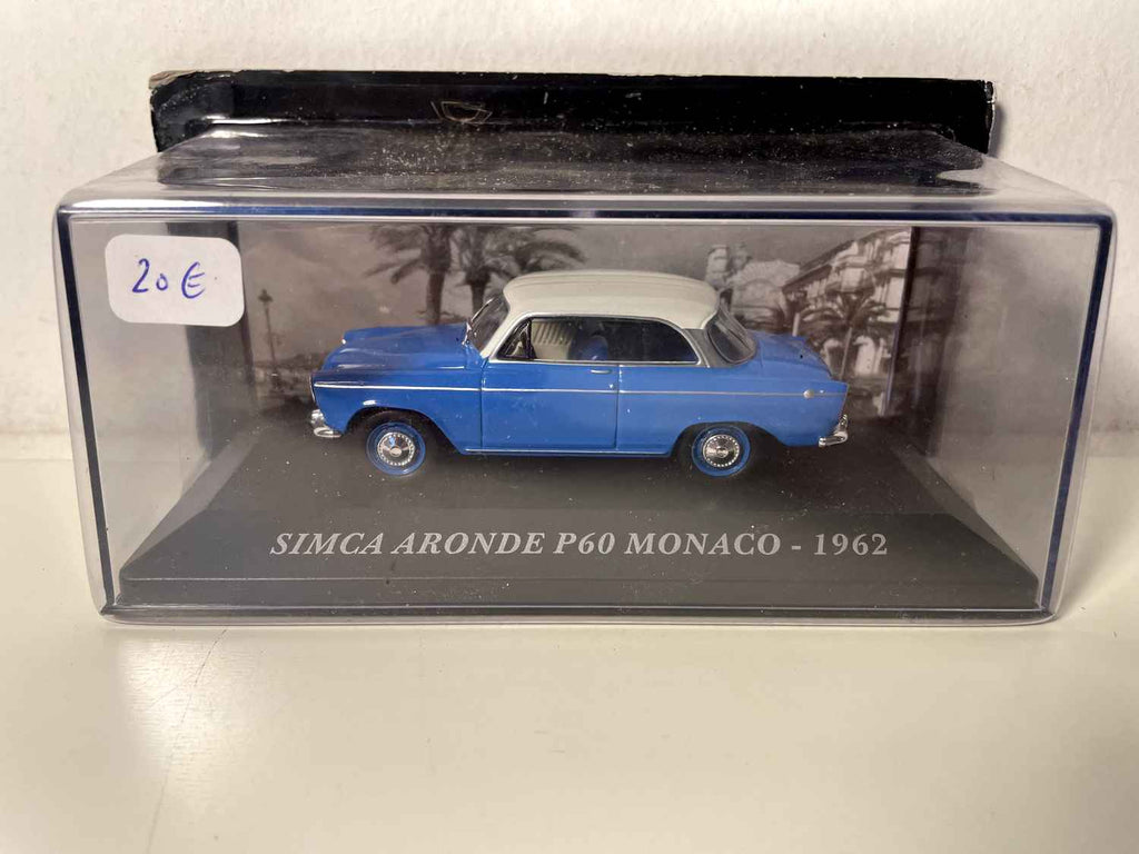 1962 Simca Aronde P60 Monaco a Blo mat Crèmefaarfdach
