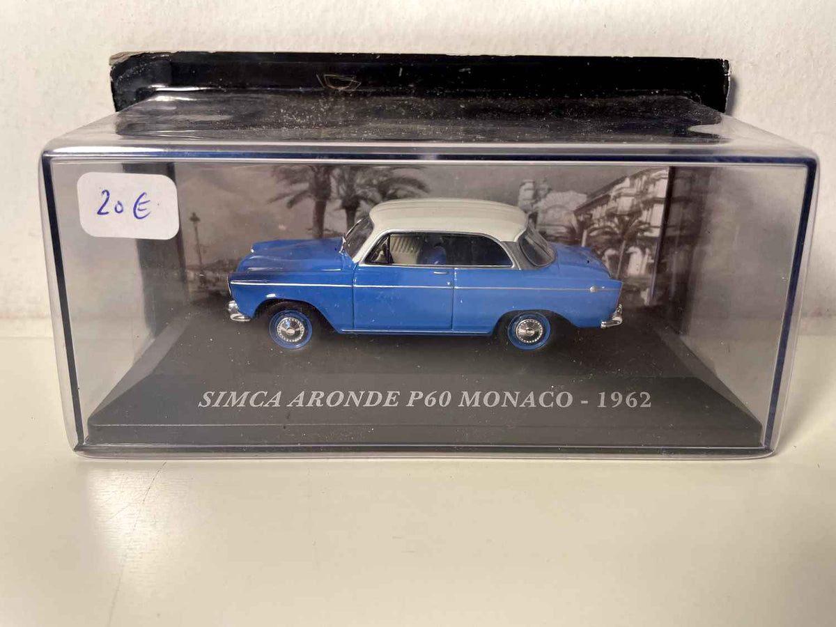 1962 Simca Aronde P60 Monaco a Blo mat Crèmefaarfdach