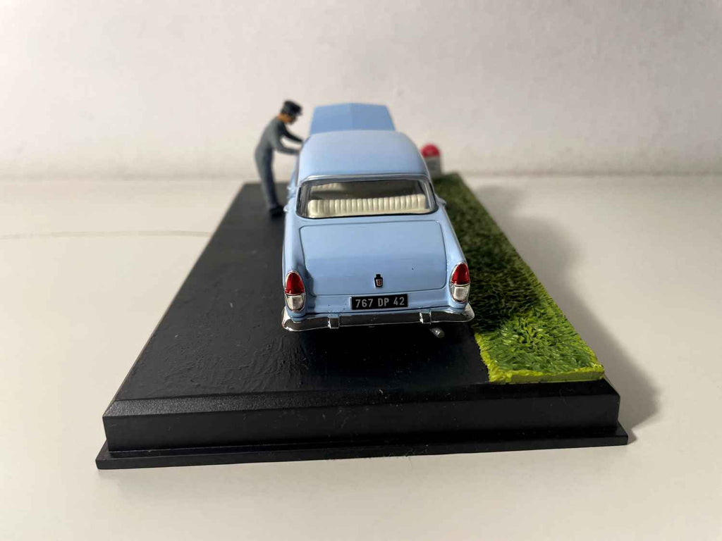 Simca Trianon cielo blu - La Nationale 7 - la strada blu