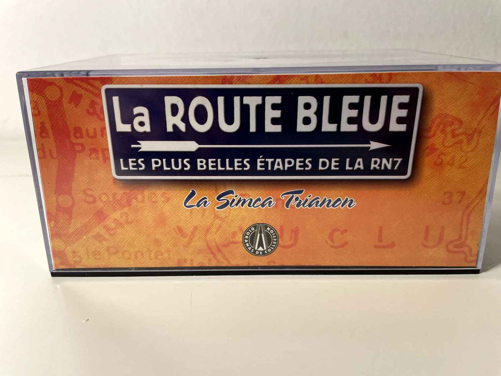 Simca Trianon cielo blu - La Nationale 7 - la strada blu
