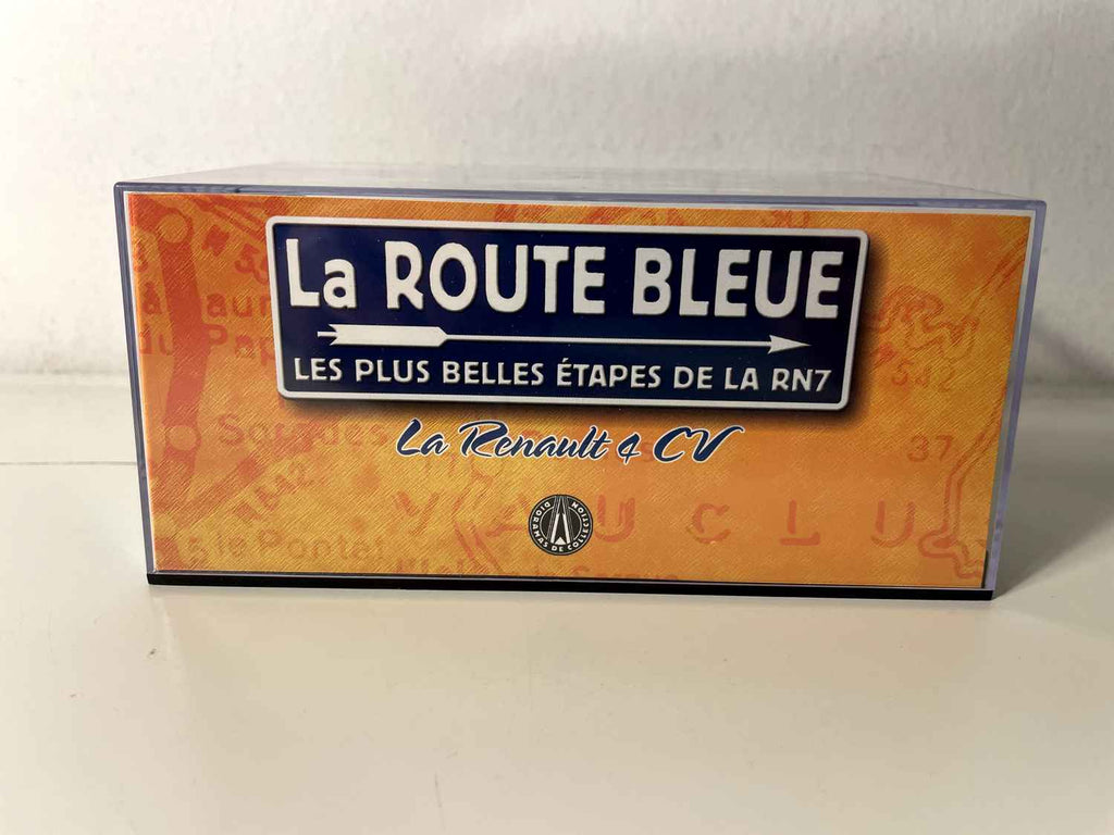 Zwarte Renault 4 CV - Nationale 7 - De Blauwe Route