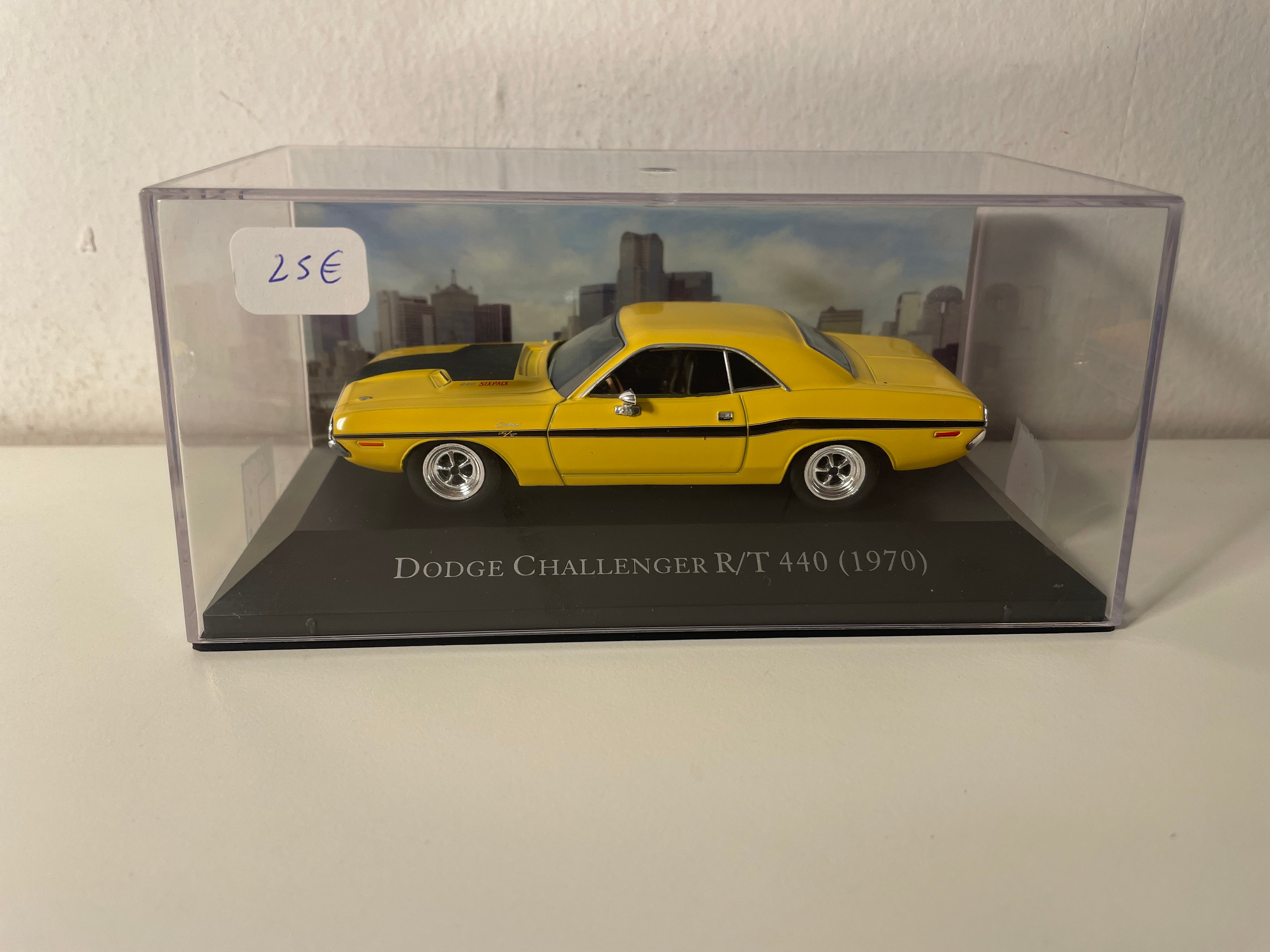 Dodge Challenger R/T 440 Gelb von 1970 (Amerikanisches Auto)