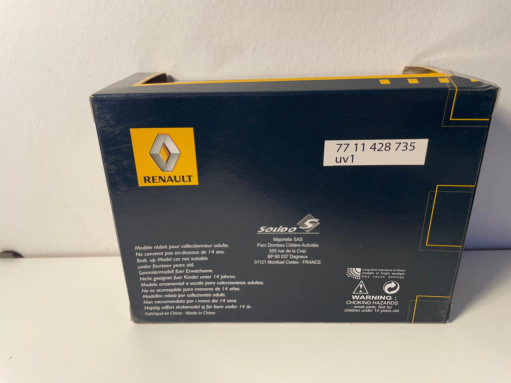 Renault Duster brązowy z 2010 roku - SOLIDO - zestaw w prostokątnej pudełku (pudełko nr 19)