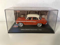 Dach SIMCA Aronde P60 Elysée czerwono-pomarańczowo-beżowy z 1960 roku