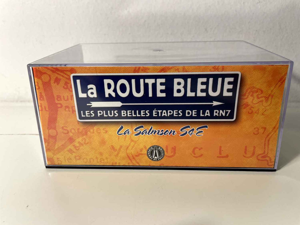 Salmson S4E bordeaux et blanc cassé - La Nationale 7 - La route bleue