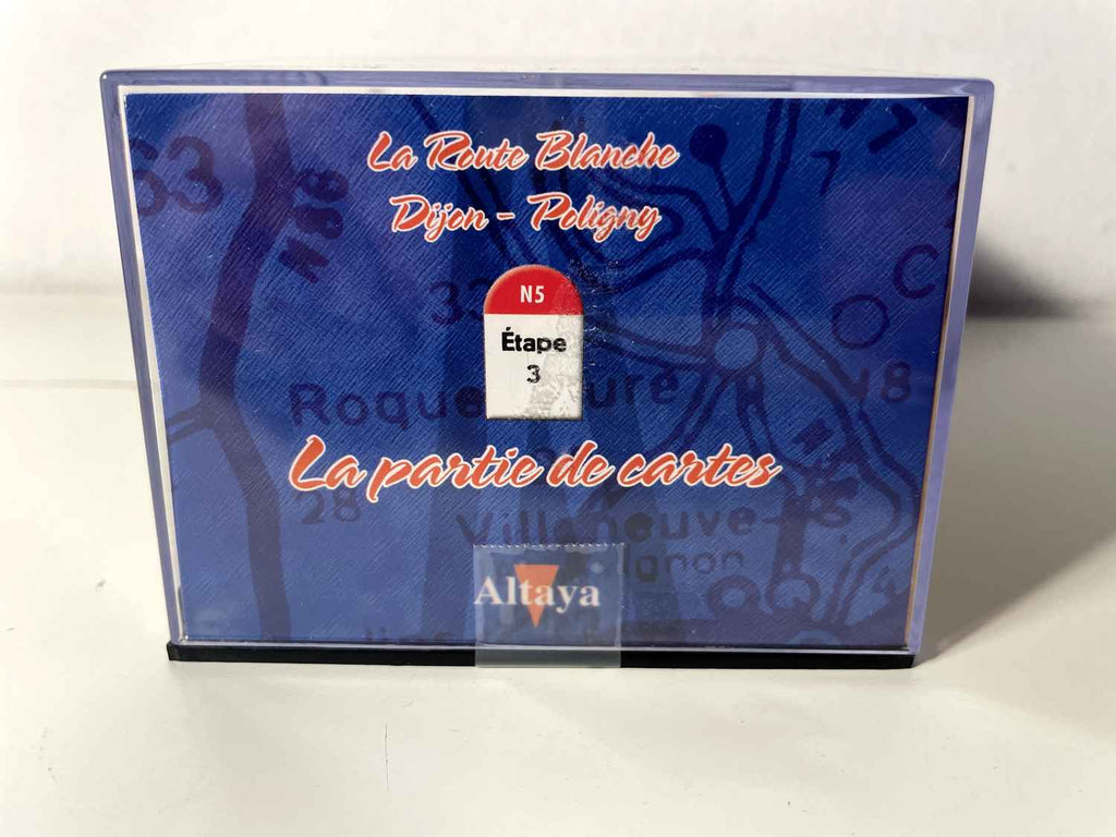 Austin mini blo - La Nationale 7 - déi blo Strooss