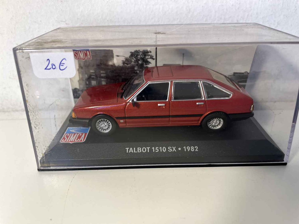 SIMCA TALBOT 1510 SX de couleur marron claire / orange foncée de 1982