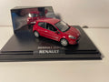 Dunkelrote Renault Clio (Rot Dyna) - NOREV - Rechteckiges Boxset (Box Nr. 23)