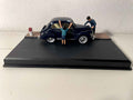 Panhard Dyna X bleue foncée - La Nationale 7 - La route bleue