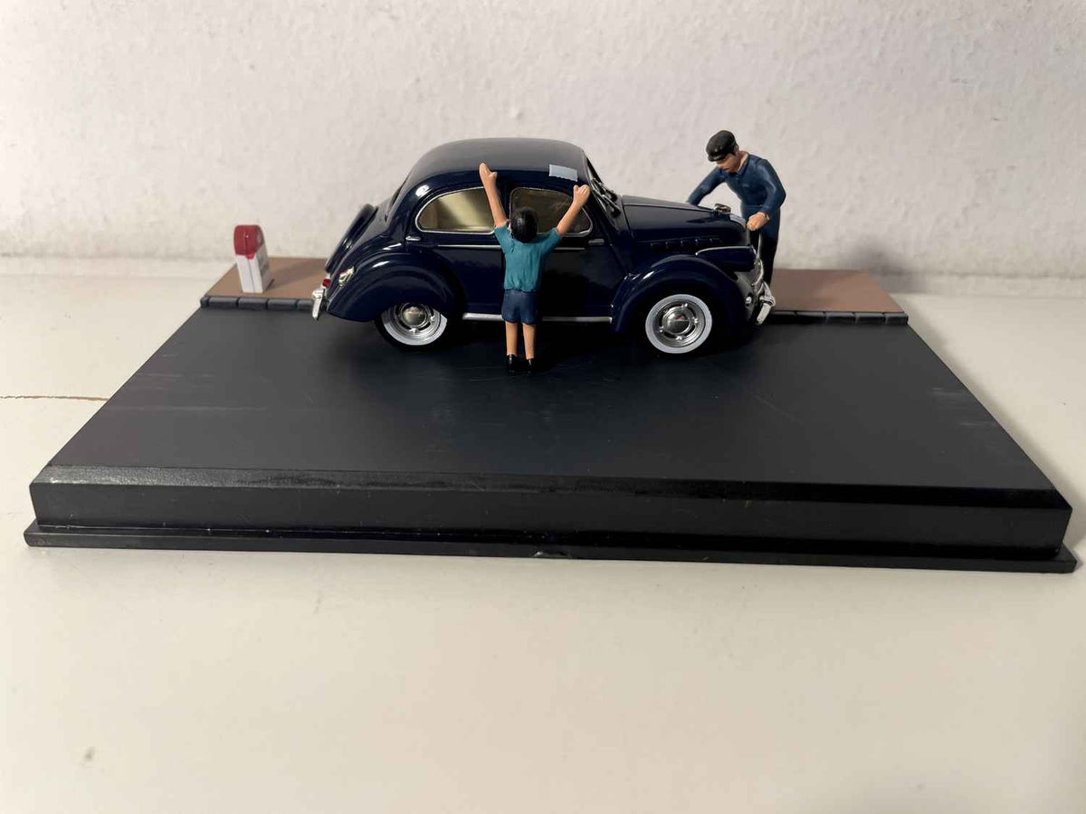 Panhard Dyna X donkelblo rout - La Nationale 7 - Dé Rou de Blo