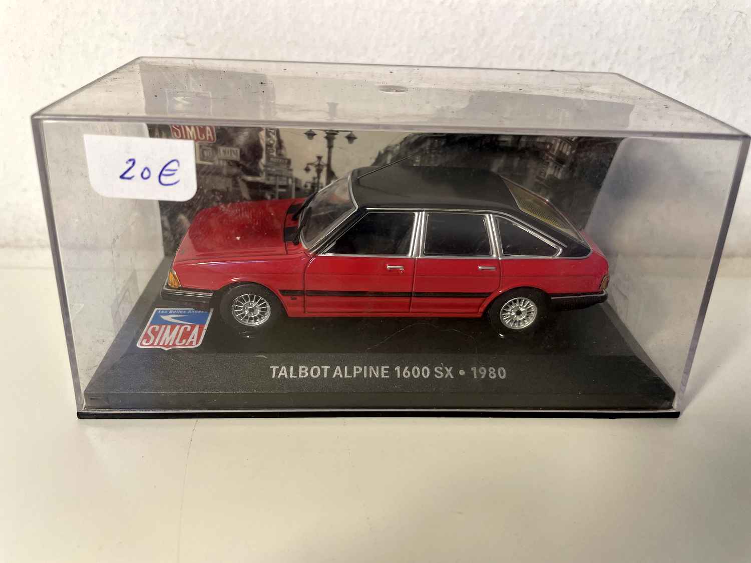 1980 Talbot Alpine 1600 SX red and black roof