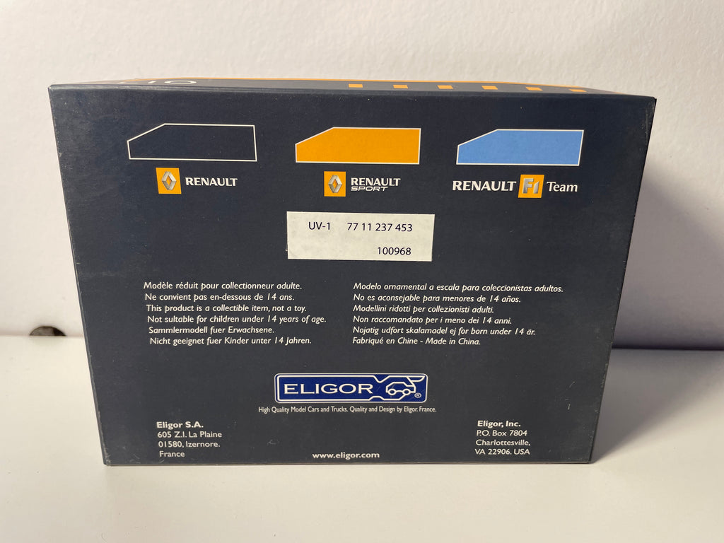 Renault Clio rouge foncé de 2005 - ELIGOR - coffret boite rectangle (boite N°24)