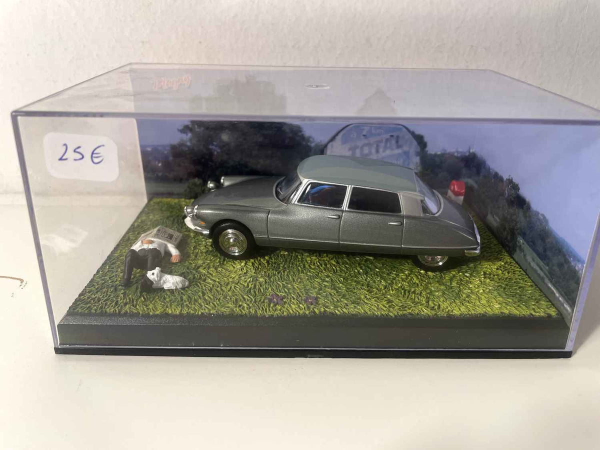 Citroën DS 19 Pallas gris - La Nationale 7 - d'blou Strooss