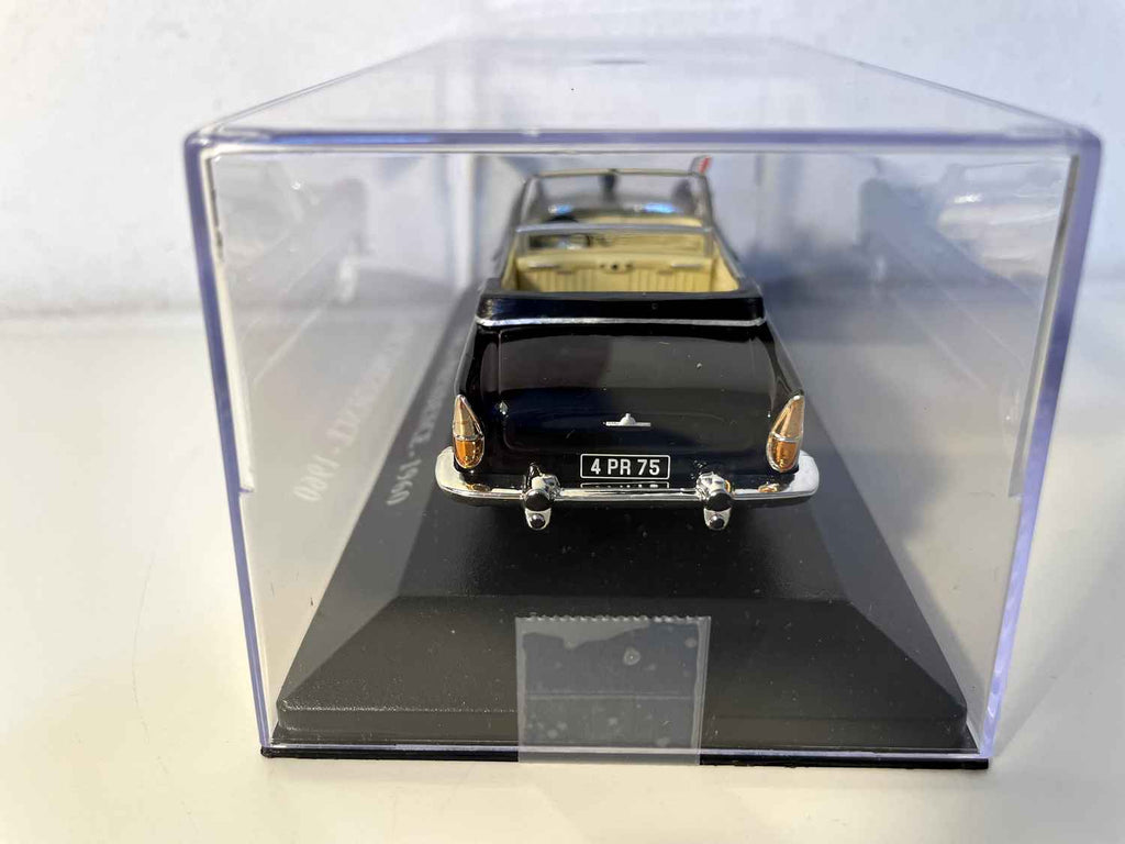 Simca Présidence negro de 1960 (sin lámina de cartón en el fondo de la caja)