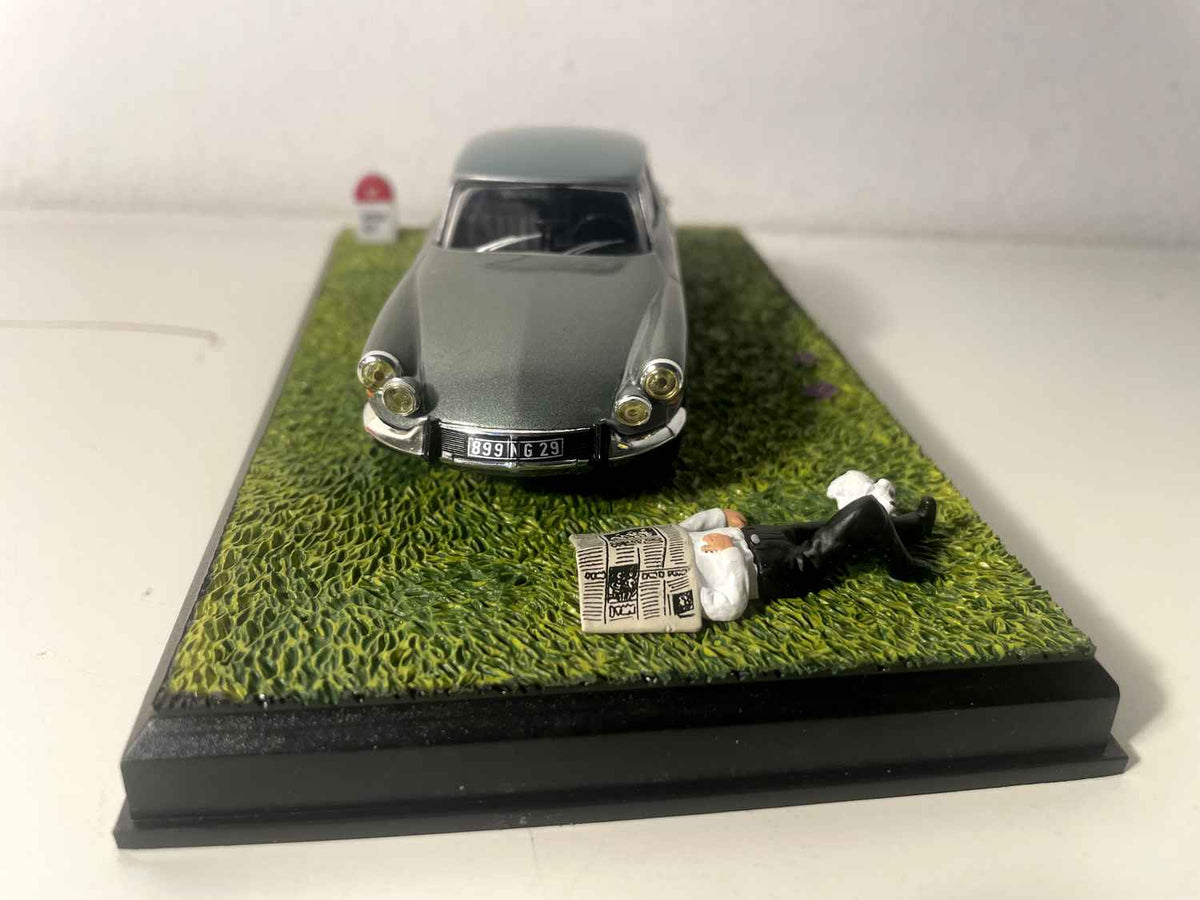 Citroën DS 19 Pallas gris - La Nationale 7 - d'blou Strooss