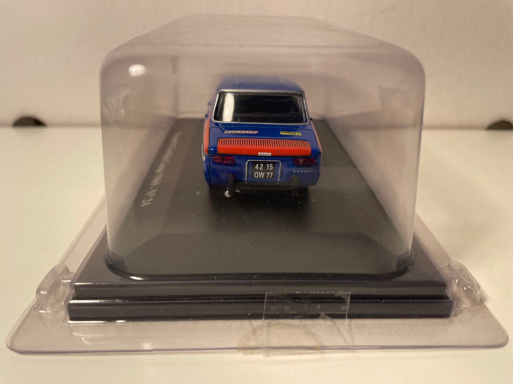 Renault 8 Gordini niebieska, biała i czerwona numer 24 - Coupe 1969