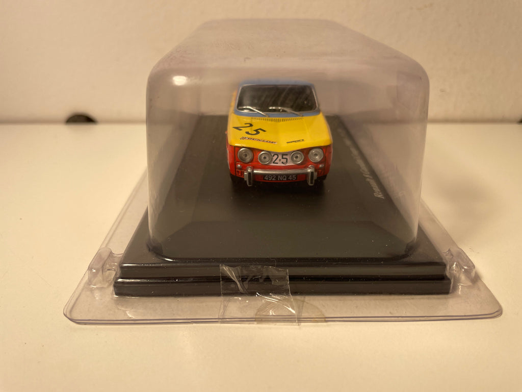 Renault 8 Gordini rout, giel an bloo Nummer 25 - Coupe 1969