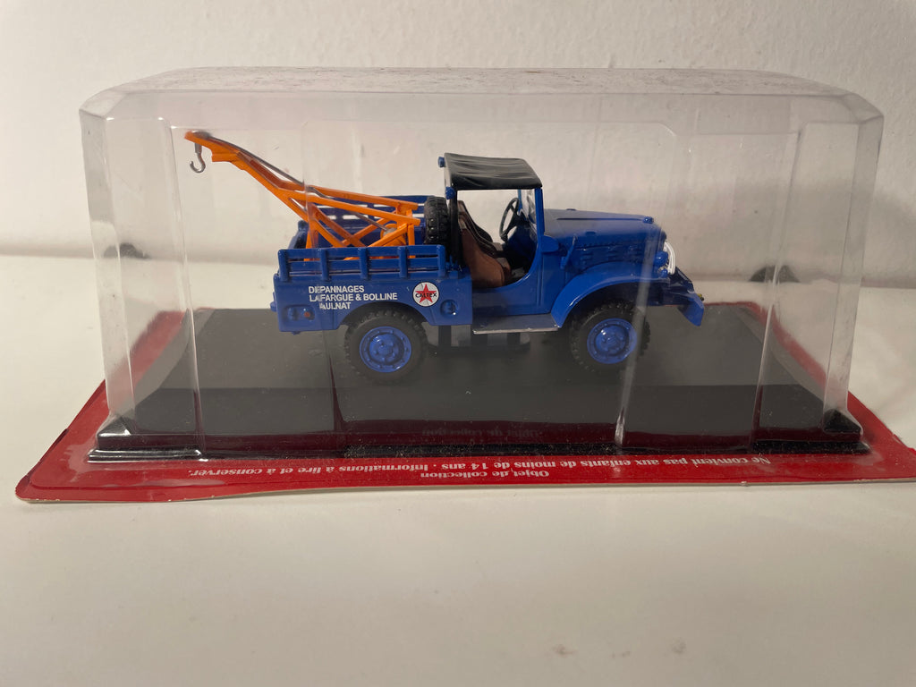 Carrattrezzi Dodge WC52 blu Servizi Lafargue & Bolline - Collezione Garage Moderna