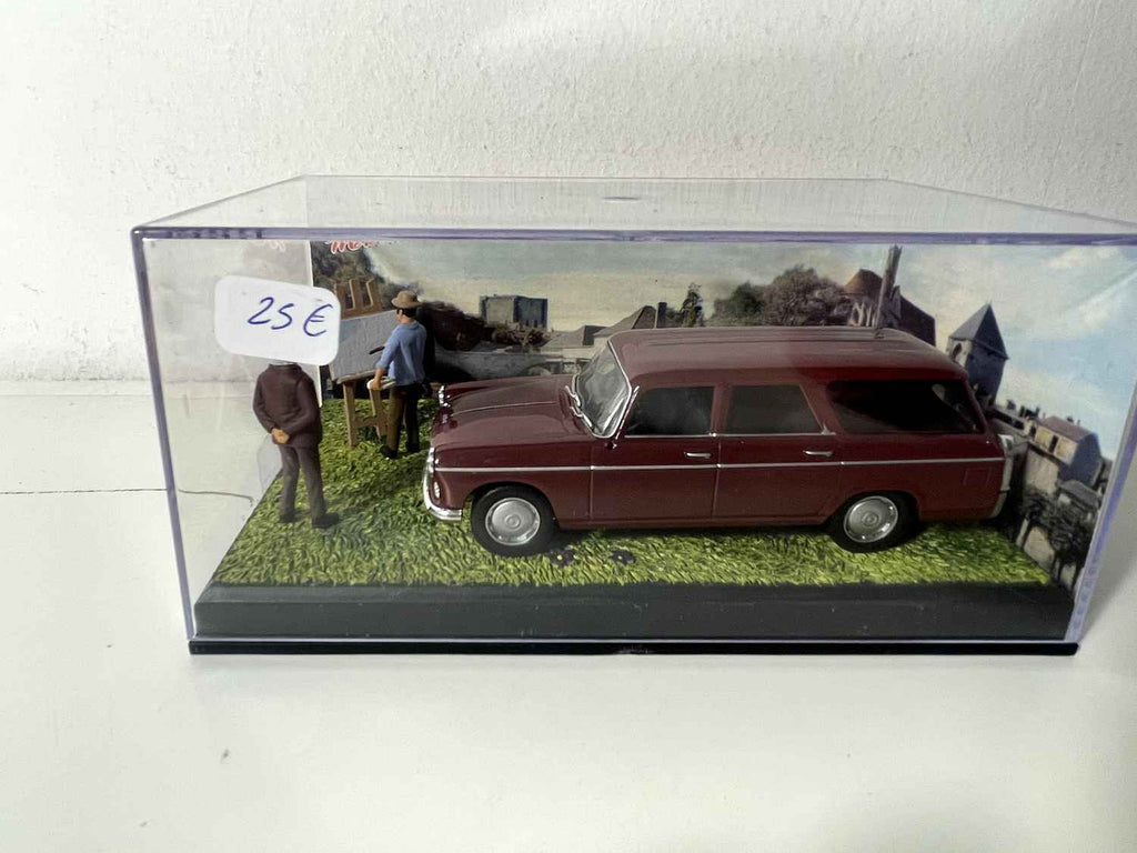 Peugeot 404 break burdeos - La Nationale 7 - la route bleue