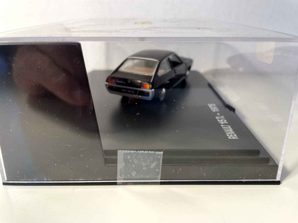 Renault 15 TL brązowy z 1975 roku (prostokątny zestaw pudełkowy) - Norev